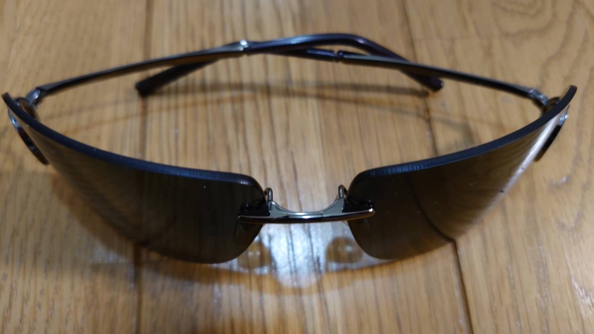 [ новый товар ] GIORGIO ARMANI Armani солнцезащитные очки за границей покупка редкость [ не использовался товар ]