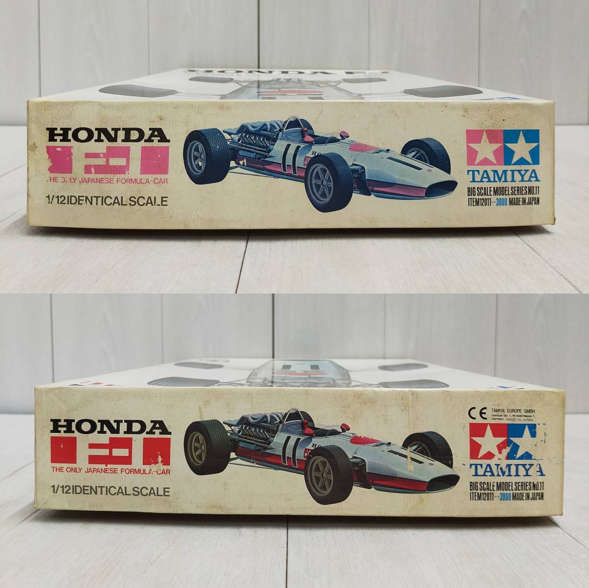 【 送料無料 】 希少 未組立 ◆ TAMIYA HONDA F-1 1:12 SCALE タミヤ ホンダ ビッグ スケール シリーズ 11 プラモ コレクション 趣味