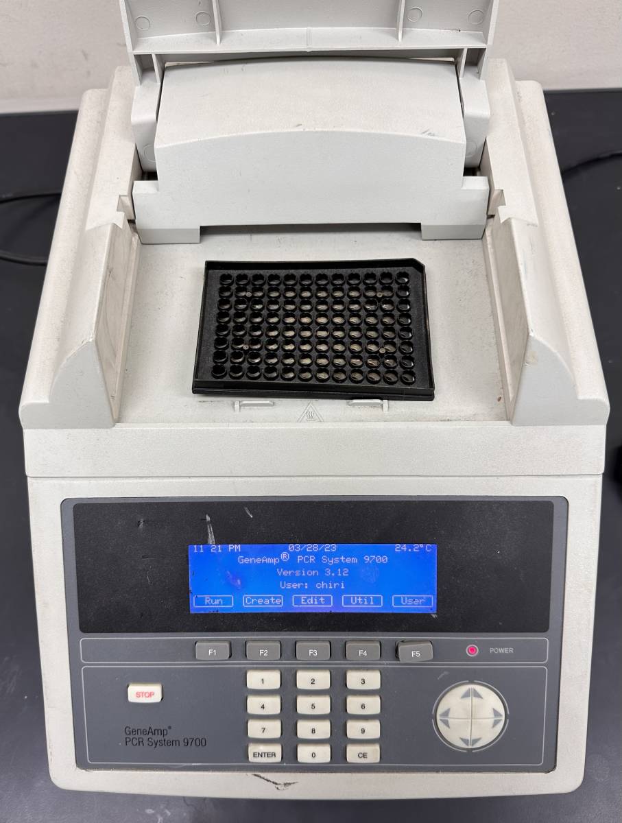 Applied Biosystems サーマルサイクラーGeneAmp PCR System 9700【】 Applied Biosystems サーマルサイクラーGeneAmp PCR System 9700【】