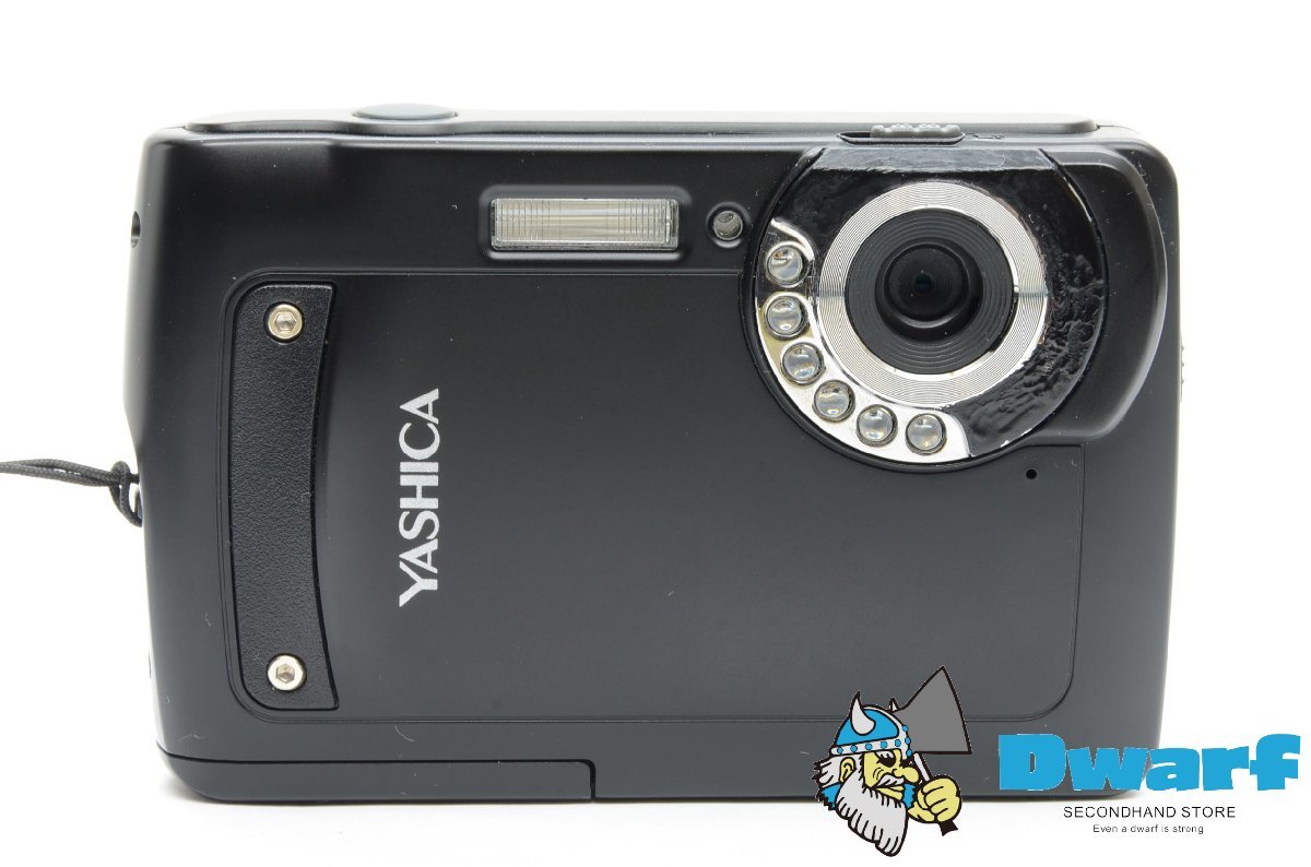 美品 廃盤商品】ヤシカ F537IR 赤外線ナイトモード搭載 デジカメ-