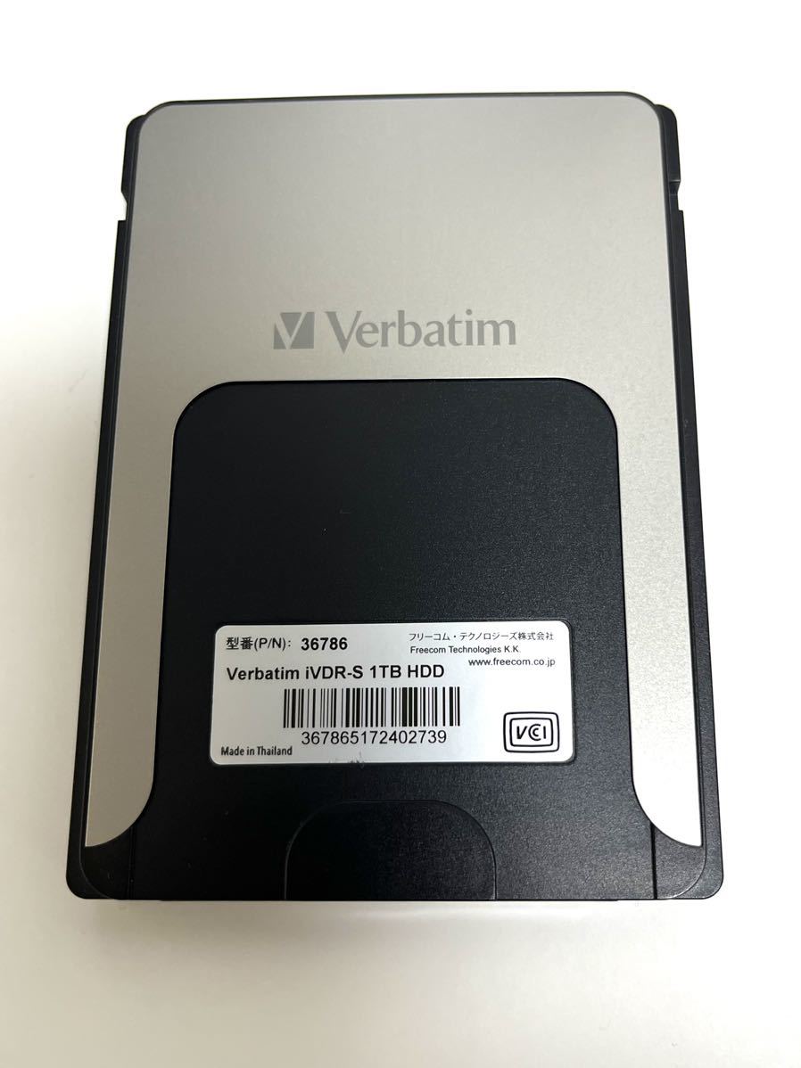 Verbatim iVDR-S 1TB HDD (P N) 36786 - 映像機器