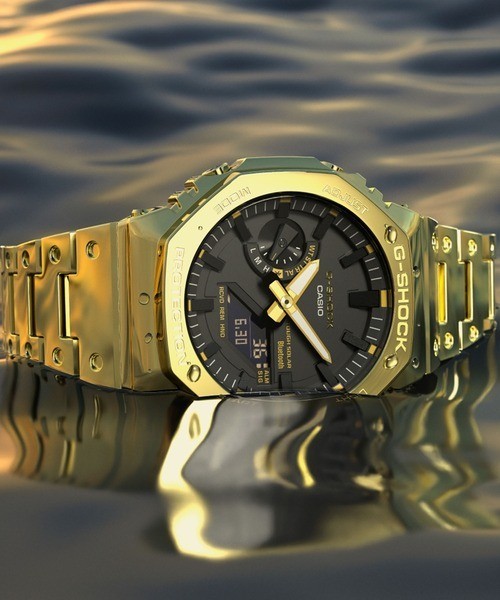 CASIO G-Shock GM-B2100GD-9AJF フルメタルカシオーク スマートフォン