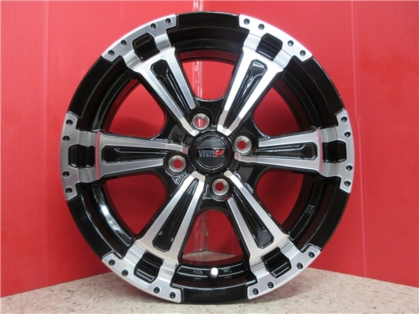 新品ホイール単品4本SET ヴェネス VENES SUV 5.0J+45 4H-100 軽自動車