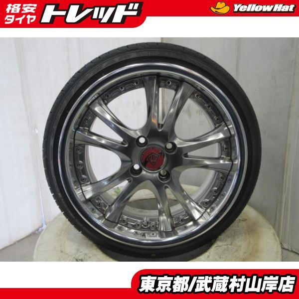 タイヤ新品 SSR タナベ ヴィエナ 16*7.0J+32/7.5J+32 4H100 + グットイヤー イーグル LS EXE 165/45R16 4本セット 武蔵村山岸引っ張りの画像1