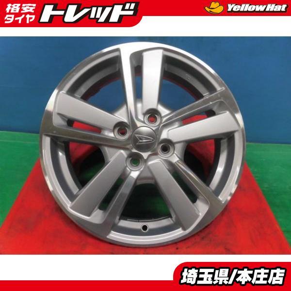 ムーヴ キャスト ピクシスジョイ 中古 ダイハツ コペン純正 16インチ ホイール 4.5j 4H100 +45 4本セット 流用インチアップ用等に_画像1