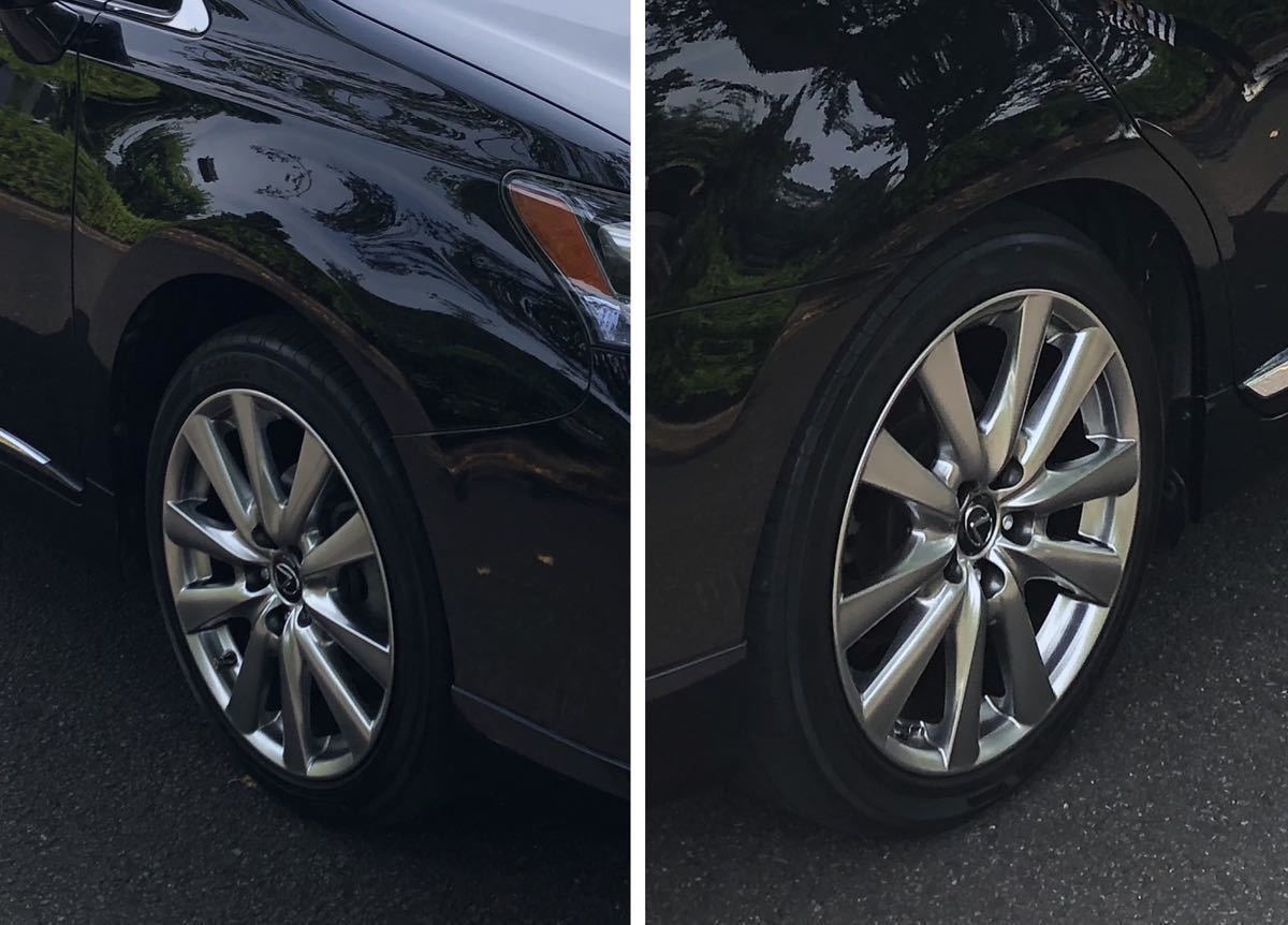 送料無料 レクサスGS純正ホイール+BSスタッドレスタイヤ付き 225/45R18 同サイズ4本セット