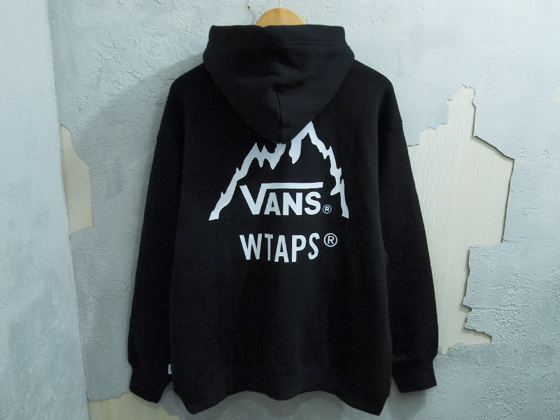 美品 L サイズ 22AW WTAPS VANS VAULT ALPS HOODY CTPL パーカー フーディー 黒 ブラック BLACK ヴァンズ バンズ 03 ダブルタップス F
