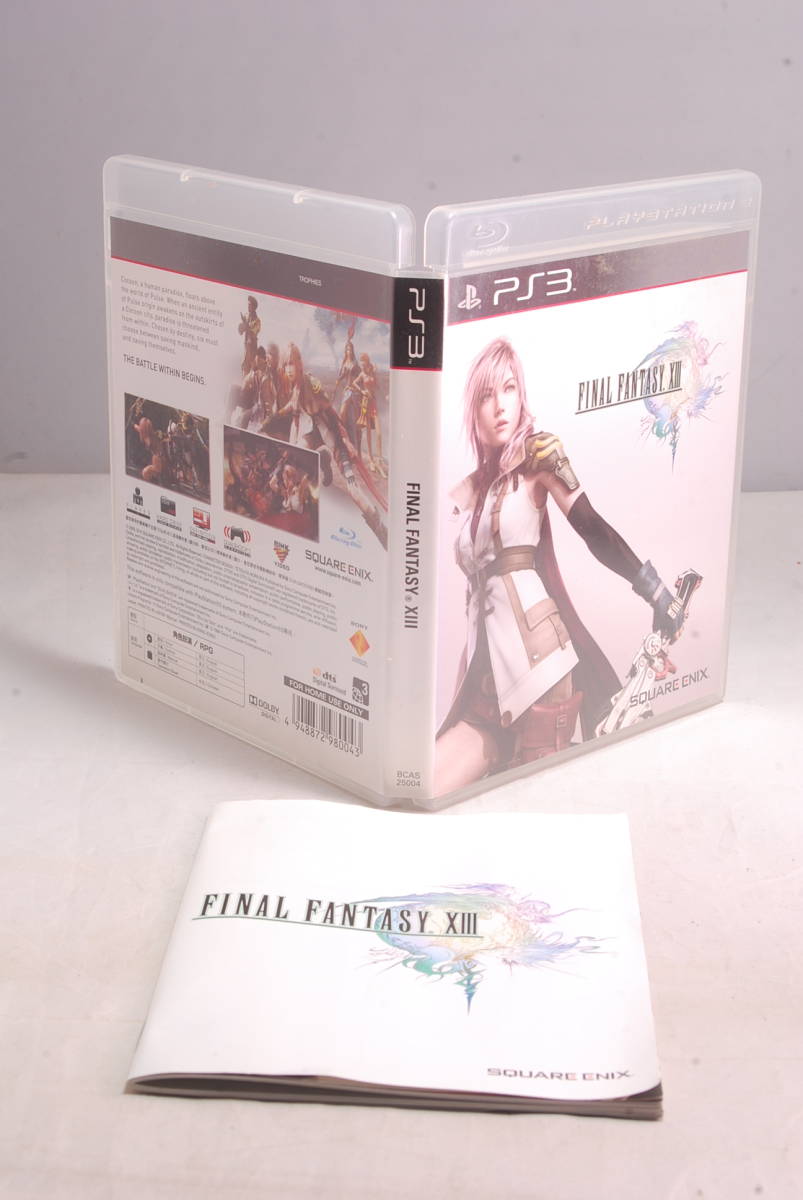 ◆希少動作確認済◆PS3 アジア版 FINAL FANTASY XIII (国内版本体動作可) 6172_画像1