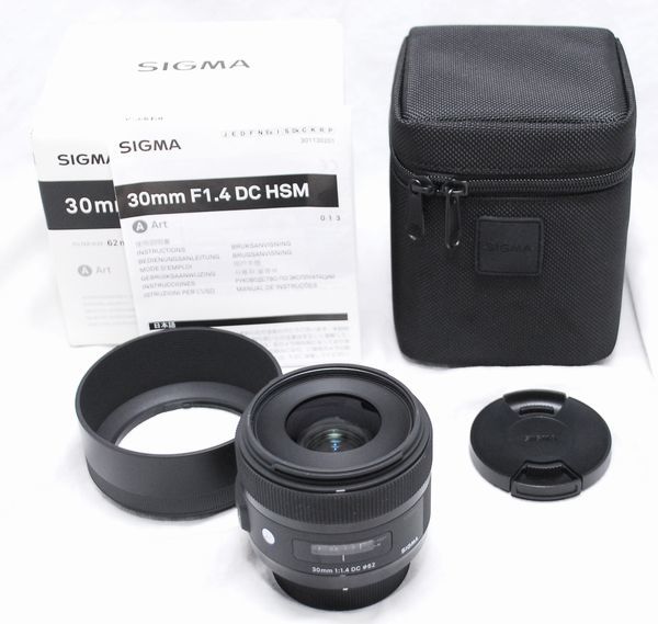 【新品級の超美品・付属品完備】SIGMA シグマ 30mm f/1.4 DC HSM Art Nikon ニコン_画像1