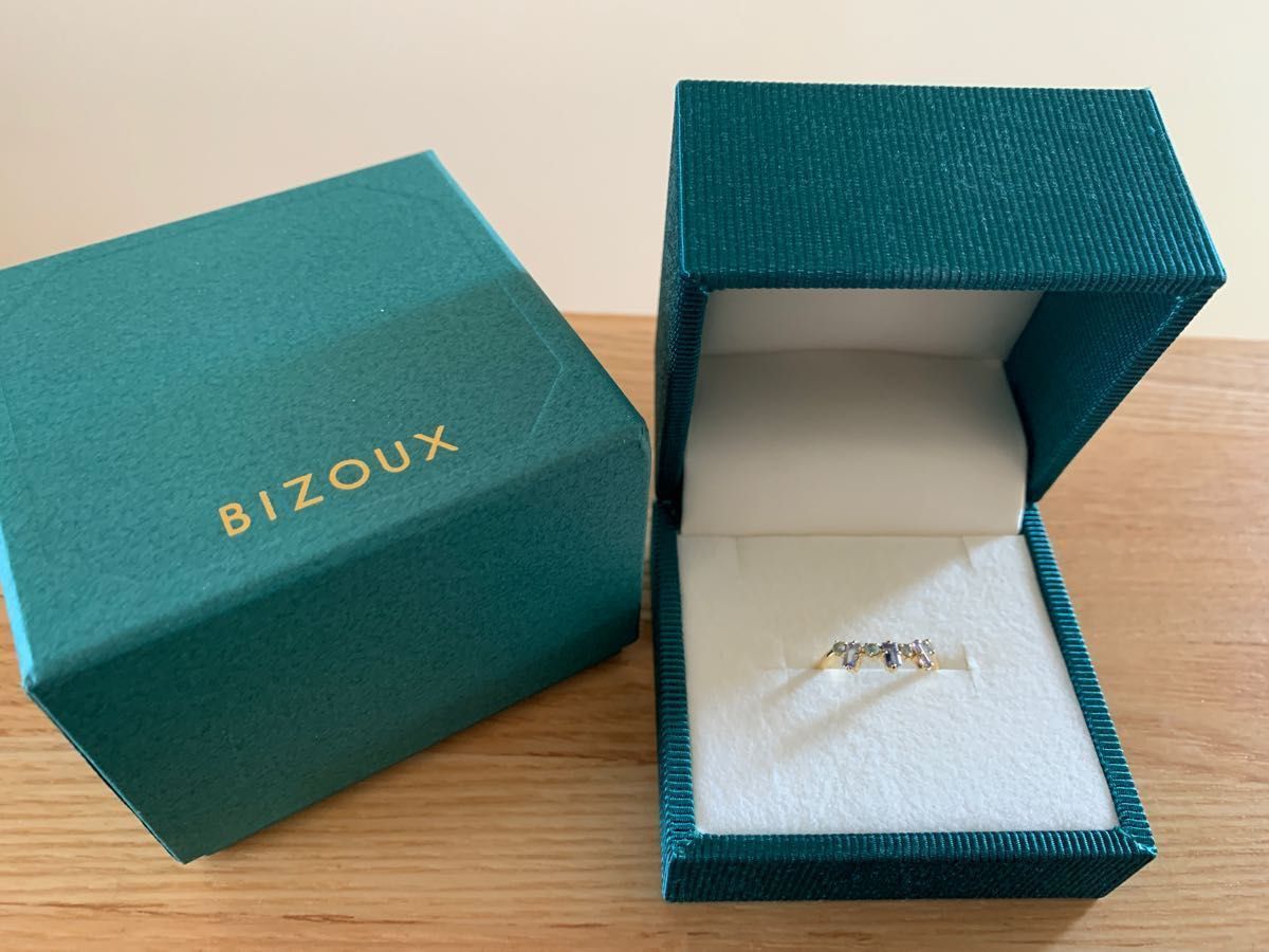 ビズー BIZOUX タンザナイト アパタイト K18リング グラース 11 ビズー BIZOUX タンザナイト アパタイト K18リング グラース 11