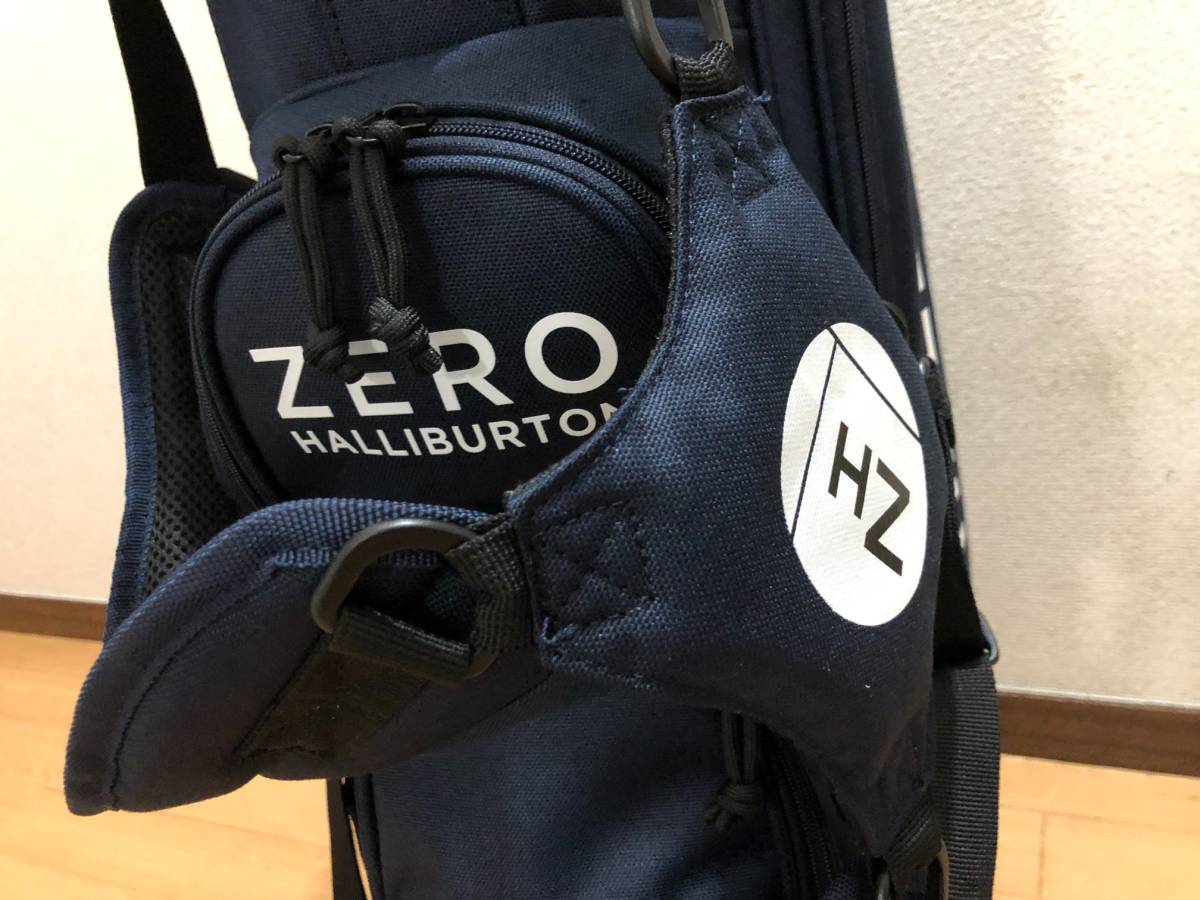 ZERO HALLIBURTON(ゼロハリバートン)ゴルフ スタンドキャディバッグ キャディバッグ (ネイビー)の画像7