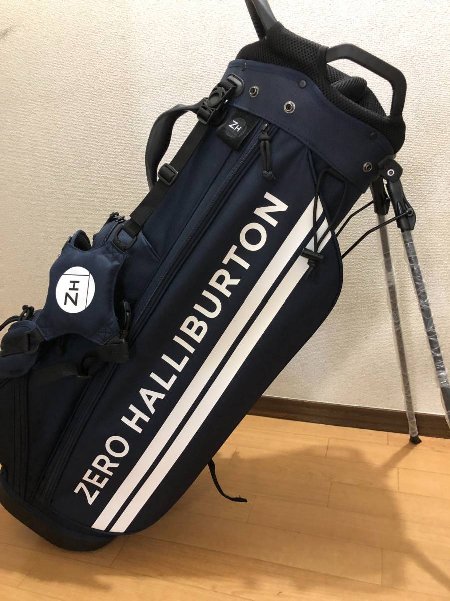 ZERO HALLIBURTON(ゼロハリバートン)ゴルフ スタンドキャディバッグ キャディバッグ (ネイビー)の画像1