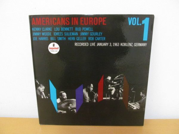 (52665)LP　Americans In Europe Vol. 1　Impulse! A-36　 б/у 
