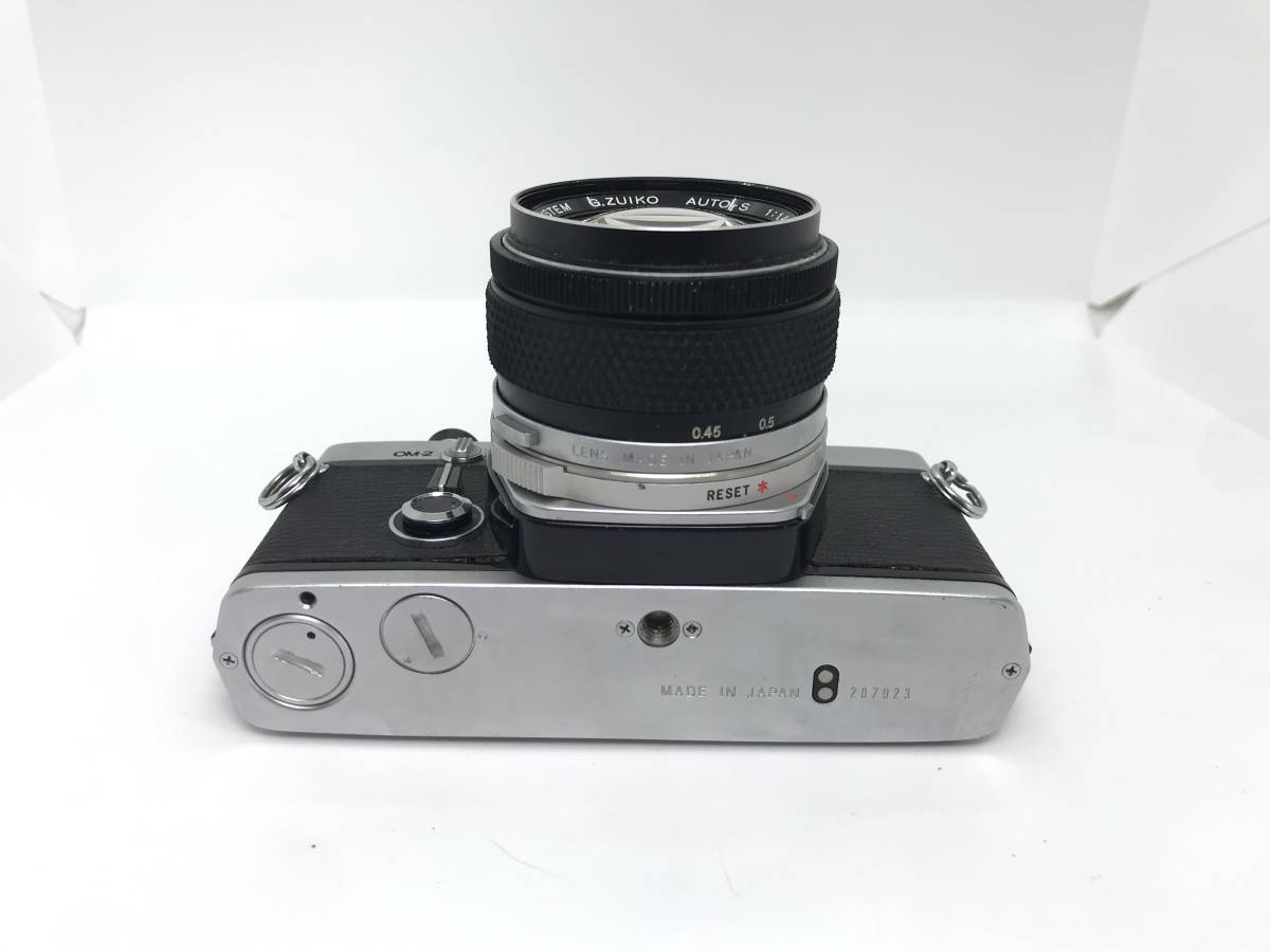 ◇ オリンパス OLYMPUS OM-2 シルバーボディ 35mm SLR 一眼 フィルムカメラ + OM-SYSTEM G.ZUIKO AUTO-S 50mm 1:1.4 レンズの画像6