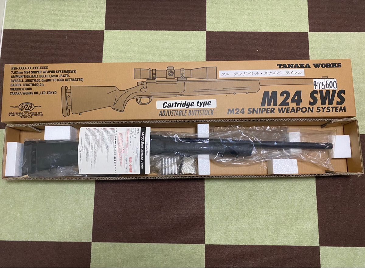 タナカワークス M24フルーテッドバレルスナイパーライフル タナカワークス M24フルーテッドバレルスナイパーライフル