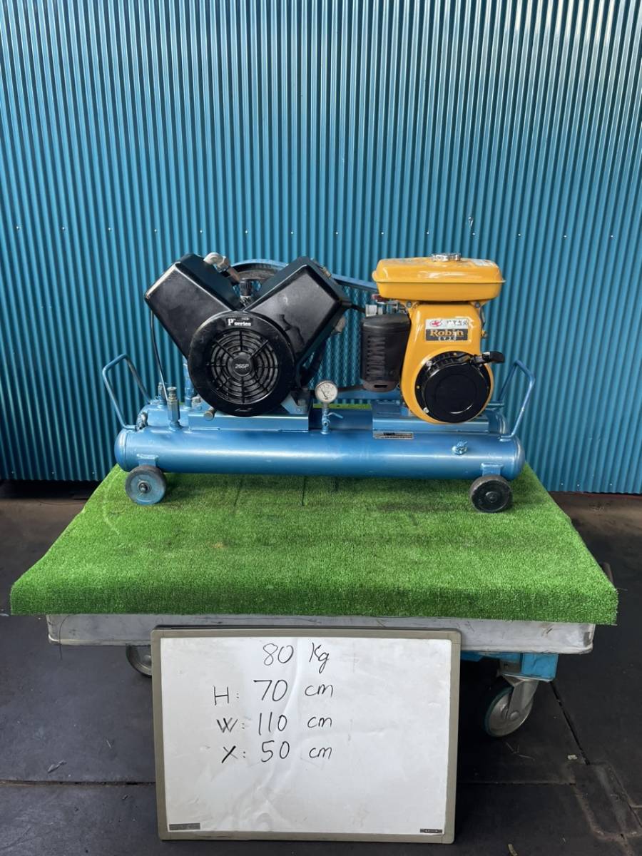 IWATA SUE-222P エンジンコンプレッサー 岩田塗装機 動作品 ② IWATA SUE-222P エンジンコンプレッサー 岩田塗装機 動作品 ②