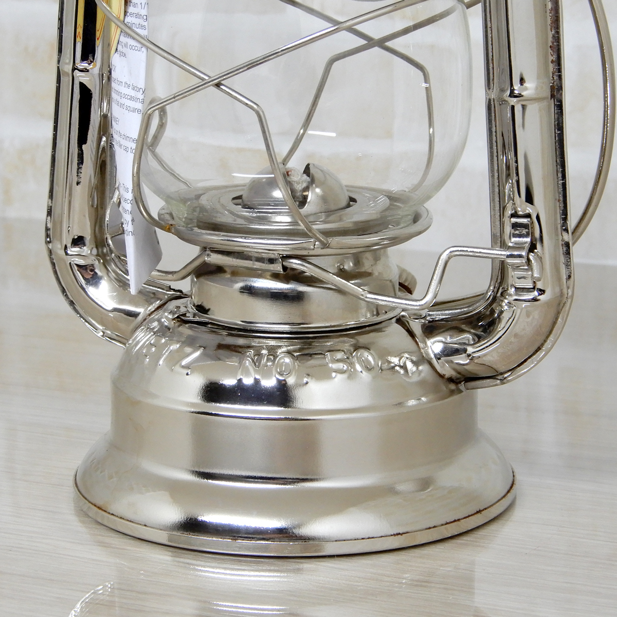 最終在庫新品 Dietz #50 Comet Oil Lantern - Tin Plated 替芯付 最終在庫新品 Dietz #50 Comet Oil Lantern - Tin Plated 替芯付