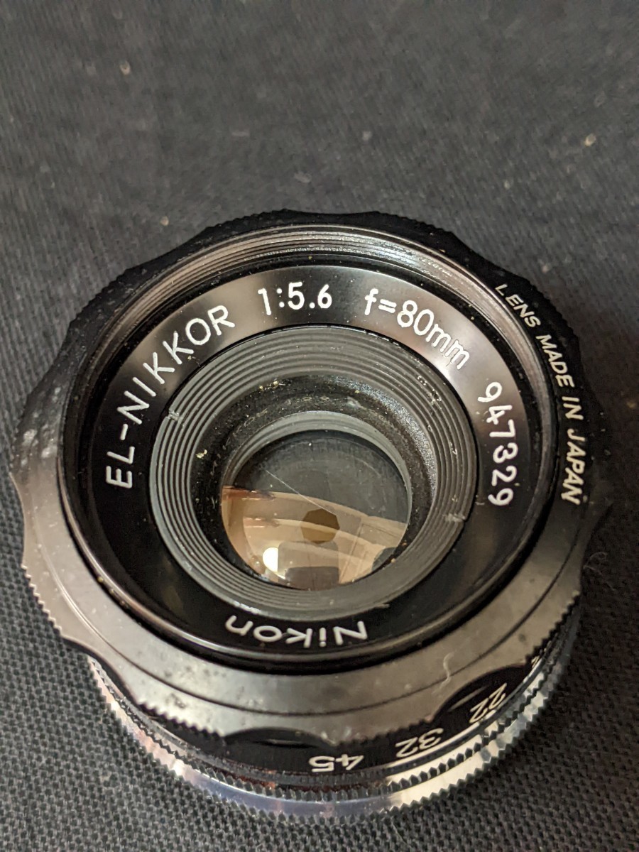 Nikon EL-NIKKOR F5.6 80mm レンズ 1円スタート_画像5