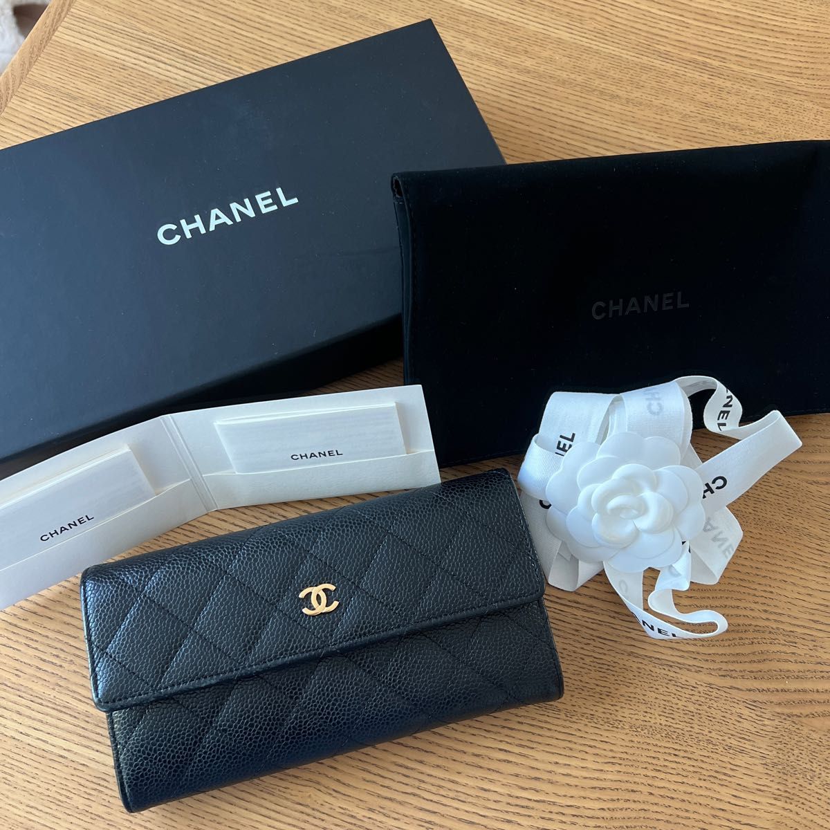 期間限定：30%OFF 【日本未入荷】CHANEL シャネル ラムスキン ラウンド