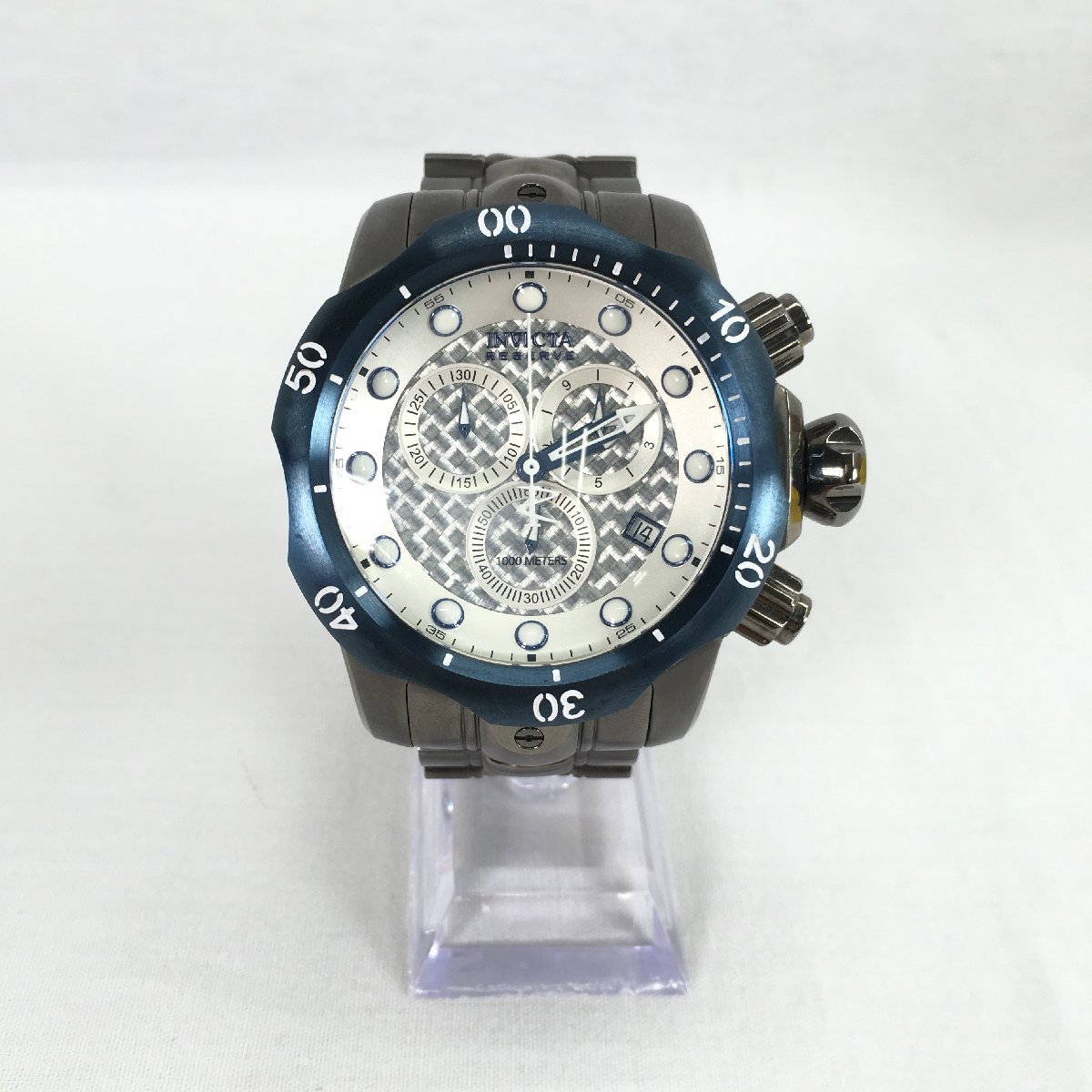 希少 黒入荷！ 〇中古品〇INVICTA インビクタ Venom クオーツ 腕時計