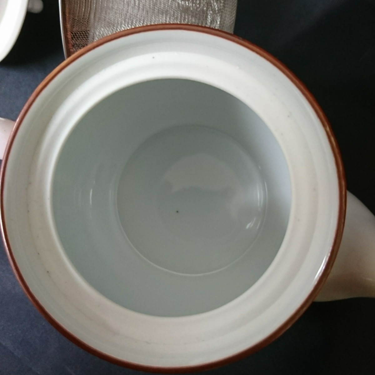 未使用保管品 波佐見焼 やへい窯 うさぎ ティーポット 元箱なし 弥平窯