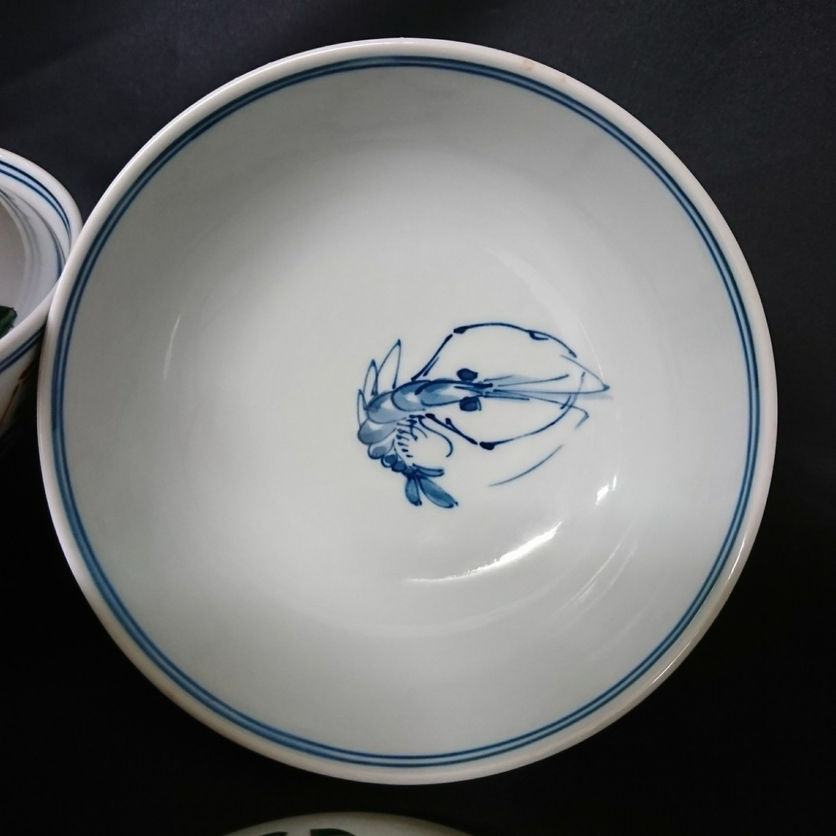 毎回完売 未使用保管品 有田焼 亮秀窯 蓋付き丼茶碗5個 賞美堂 蓋付き