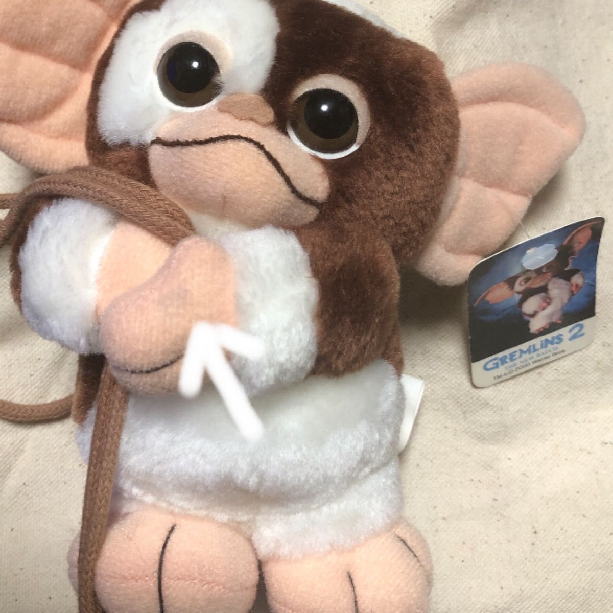 グレムリン　タグ付き　ジュンプランニング　ぬいぐるみ　タオルハンガー　ギズモ　GREMLINS