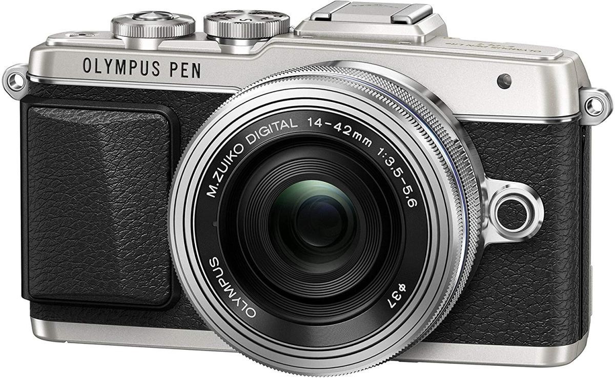 美品 OLYMPUS PEN E-PL7 レンズキット シルバー カメラ ミラーレス