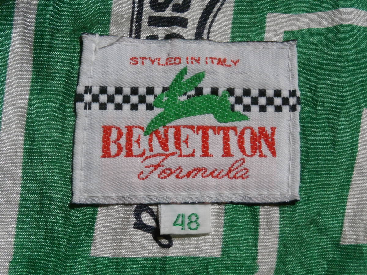 F1 Benetton Formula Benetton Formula RACING рейсинг куртка жакет джемпер блузон 90s подлинная вещь vintage