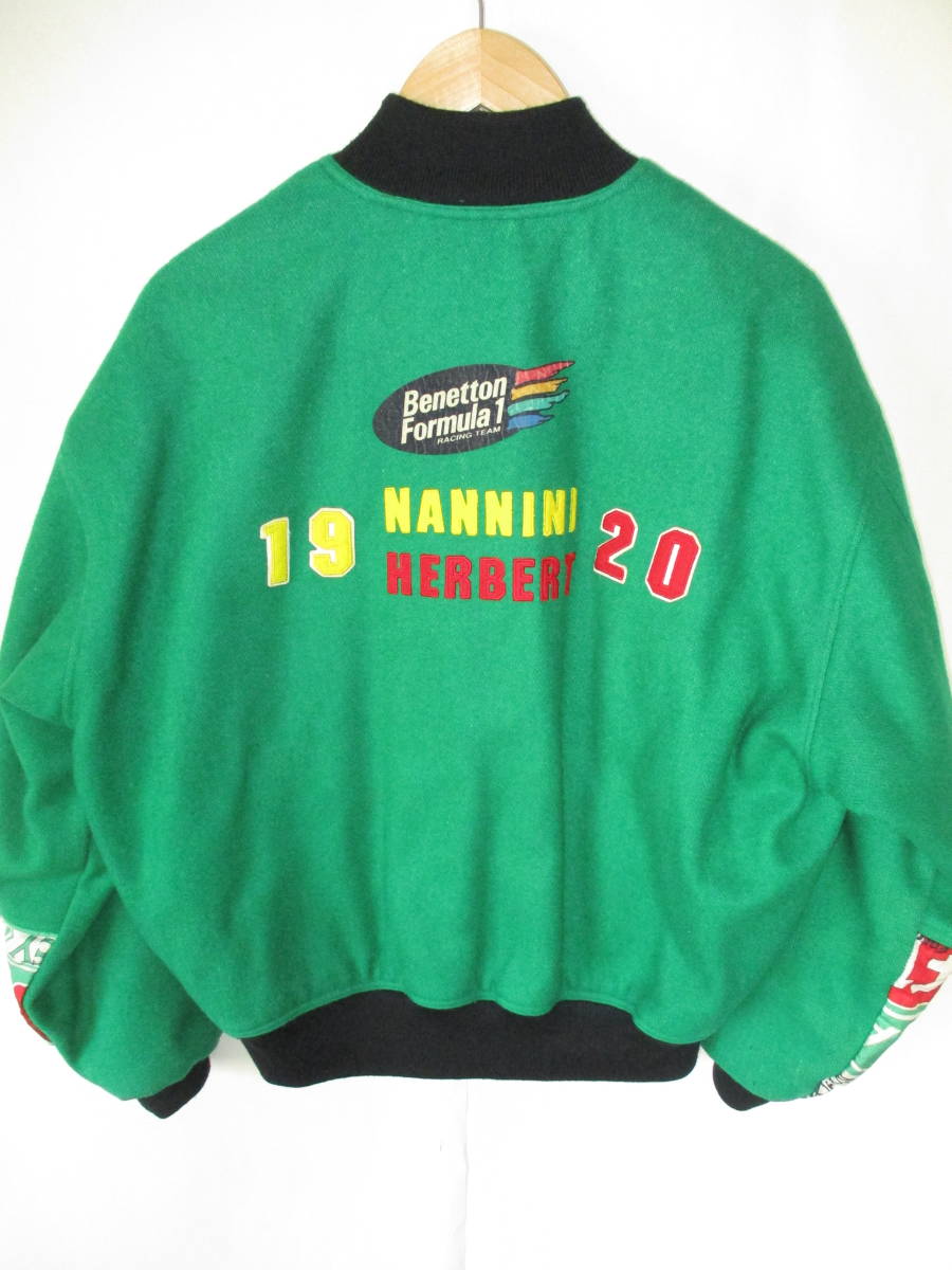 F1 Benetton Formula Benetton Formula RACING рейсинг куртка жакет джемпер блузон 90s подлинная вещь vintage