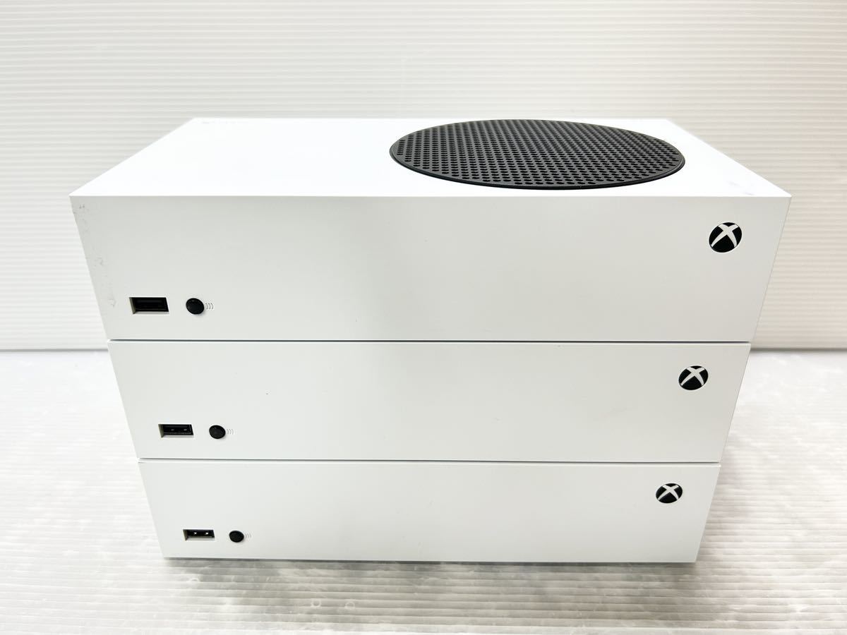 マイクロソフト/Microsoft Xbox Series S 512GB ホワイト 本体のみ 3台