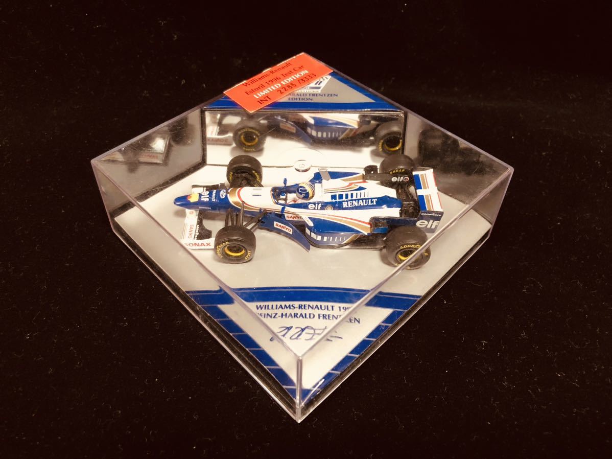 ONYX 1/43 Williams-Renault Estoril 1966 Test Car LIMITED EDITION INT 2286/3333