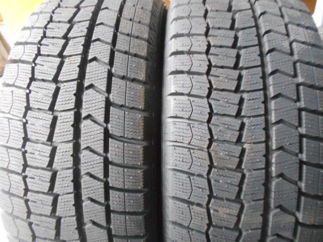 M286 MAKアルミ ダンロップ WINTERMAXX WM02 イボ有 225/45R17 4本セット バリ山 7.5J +47.5 112 ベンツ アウディ VW等_画像9