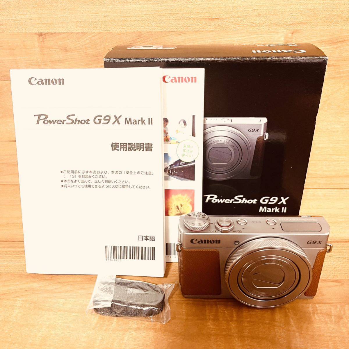 ★ Canon PowerShot G9X Mark II コンパクト デジタル カメラ コンデジ キャノン ★ パワーショット