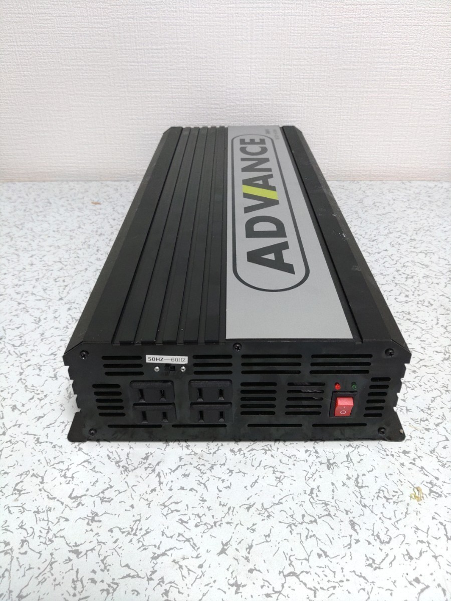 インバーター定格3000W 最大6000W DC12V AC 100V 50/60Hz切替DC-AC