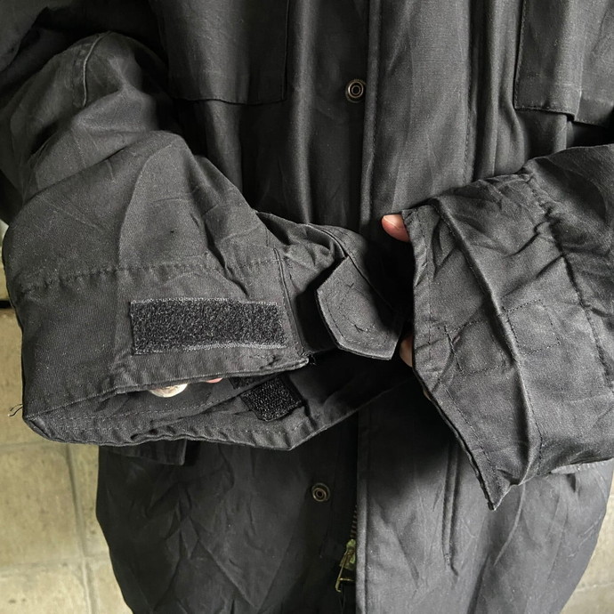 ビッグサイズ NXP 民間品 M-65 ブラック ミリタリー フィールドジャケット メンズ2XL相当_画像6