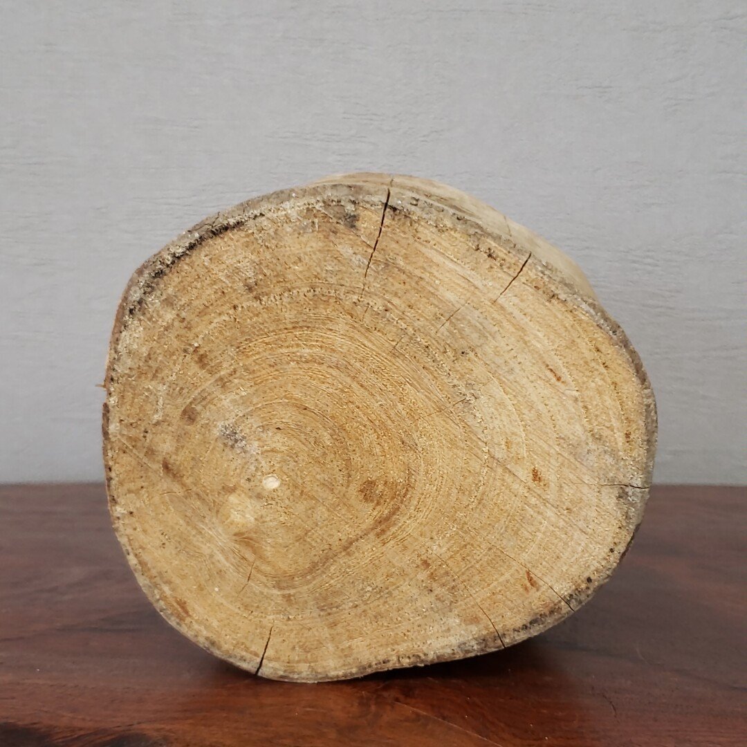 藁打ち 砧 きぬた 横槌 木槌 直径約14㎝×全長25cm 稲叩き 木製品