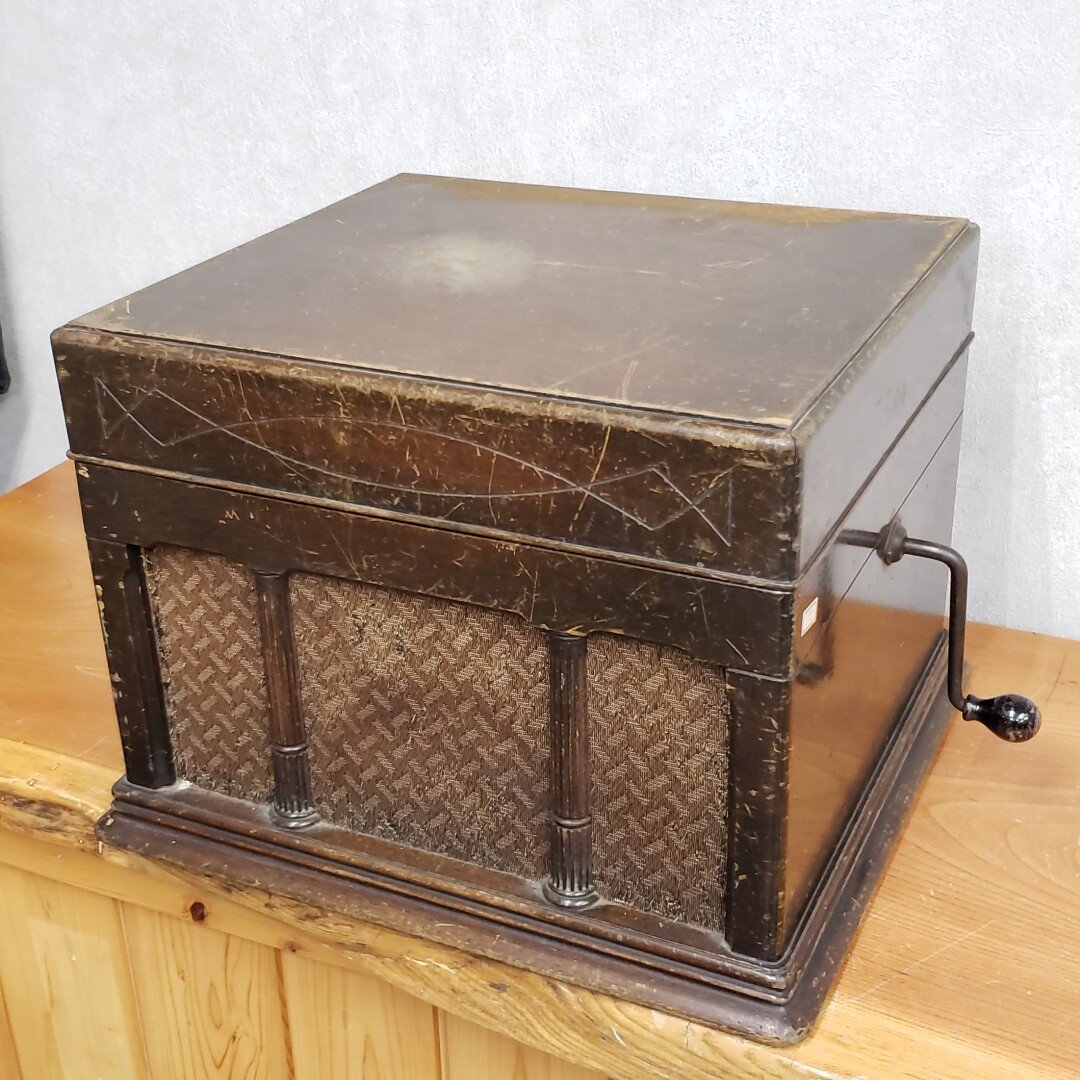 半額 福袋の通販 卓上型蓄音機 コロンビア Viva-tonal Grafonola №451 動作品 本体