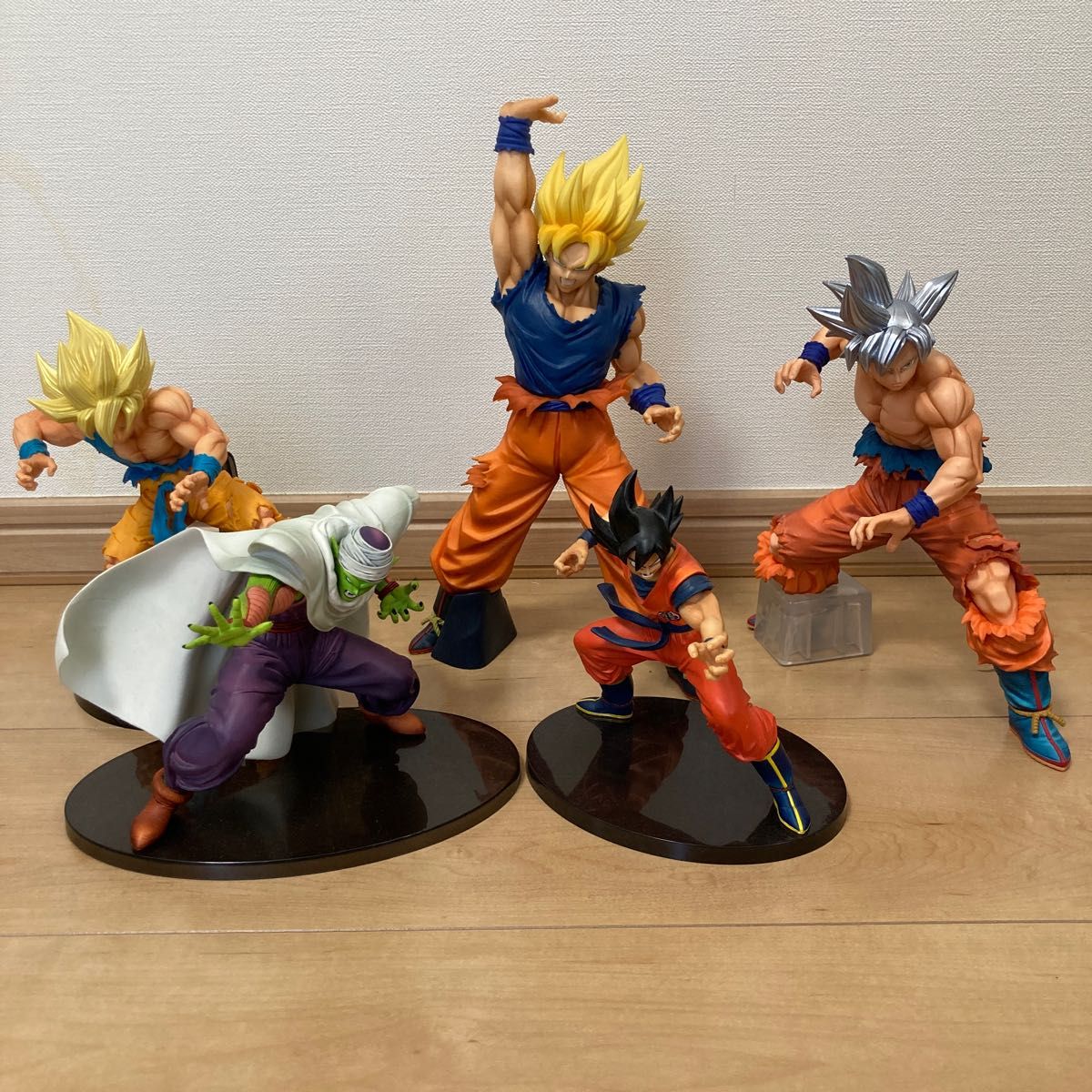 ドラゴンボールフィギュアまとめ売り5体 孫悟空 ピッコロ 造形天下一