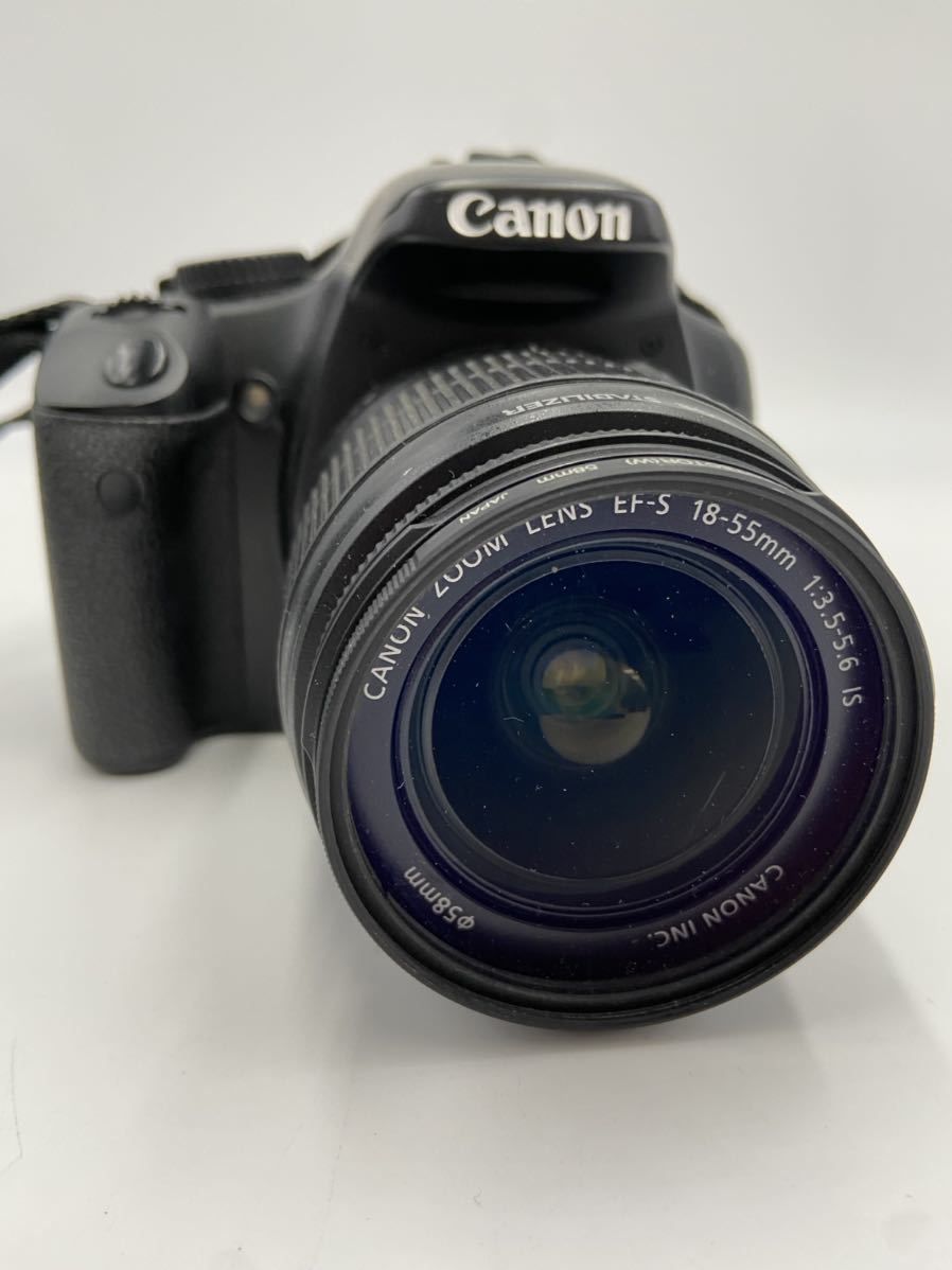 【稼働】 Canon キャノン EOS X2 EF-S 18-55mm 1:3.5-5.6 デジタル一眼レフカメラ レンズ 75-300mm 1:4-5.6 ☆0118の画像2