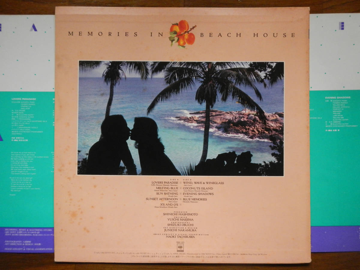 LP】SEASIDE LOVERS(28AH1521CBSソニー1983年BALEARIC佐藤博 LP】SEASIDE LOVERS(28AH1521CBSソニー1983年BALEARIC佐藤博