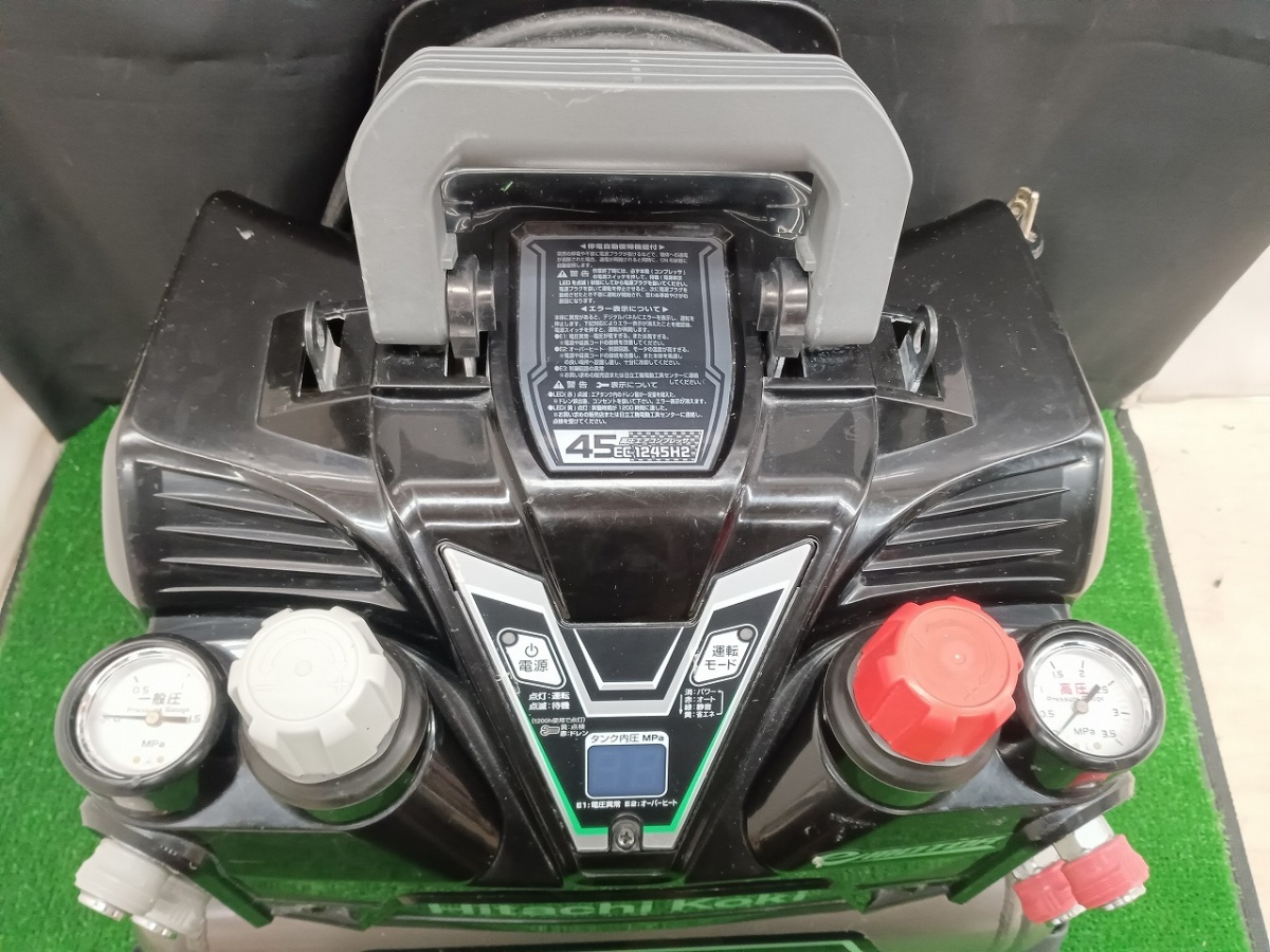 品 日立工機 Hitachi koki 45気圧 高圧エアコンプレッサー EC1245H2