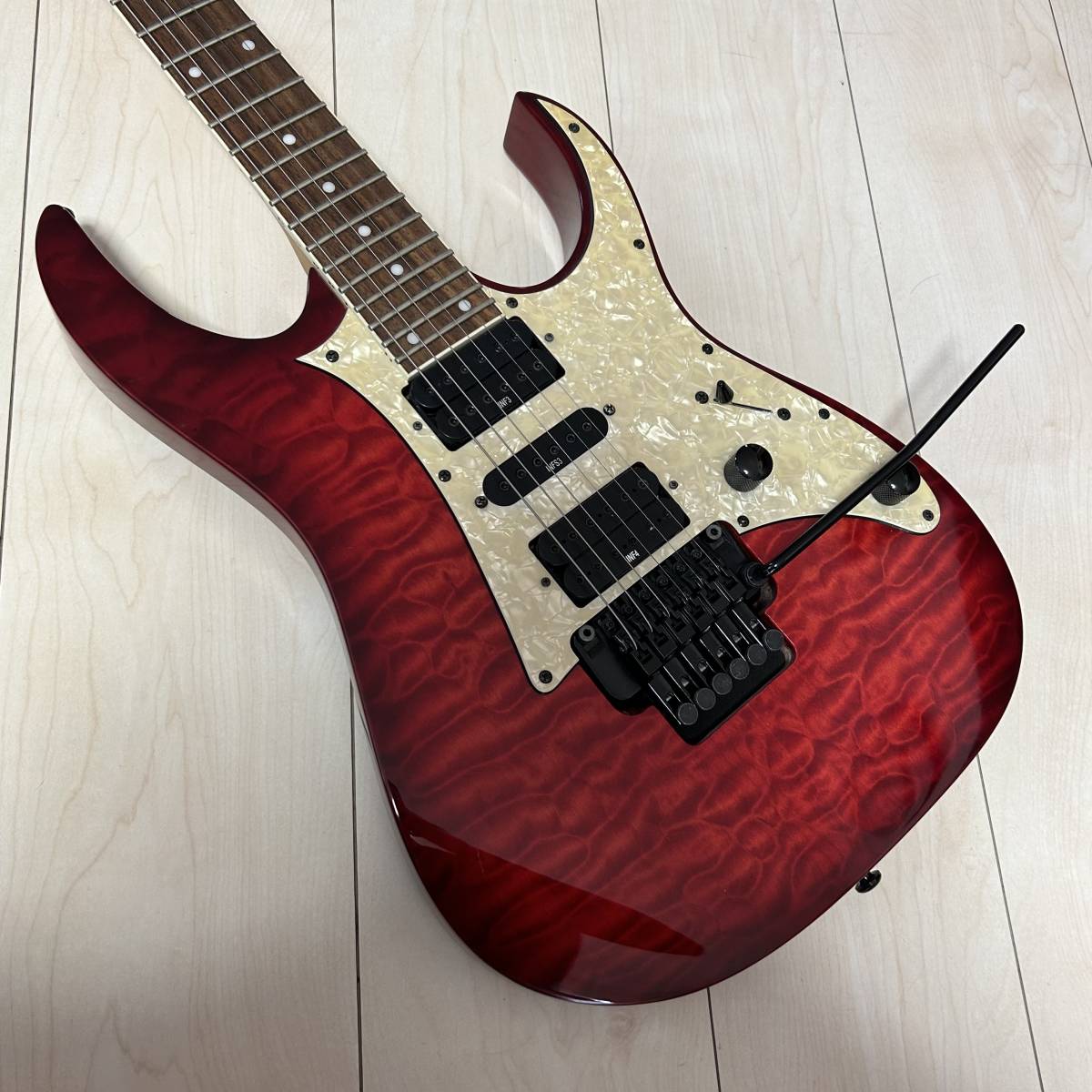 Ibanez RG350QMZ アイバニーズ エレキギター トレモロアーム付