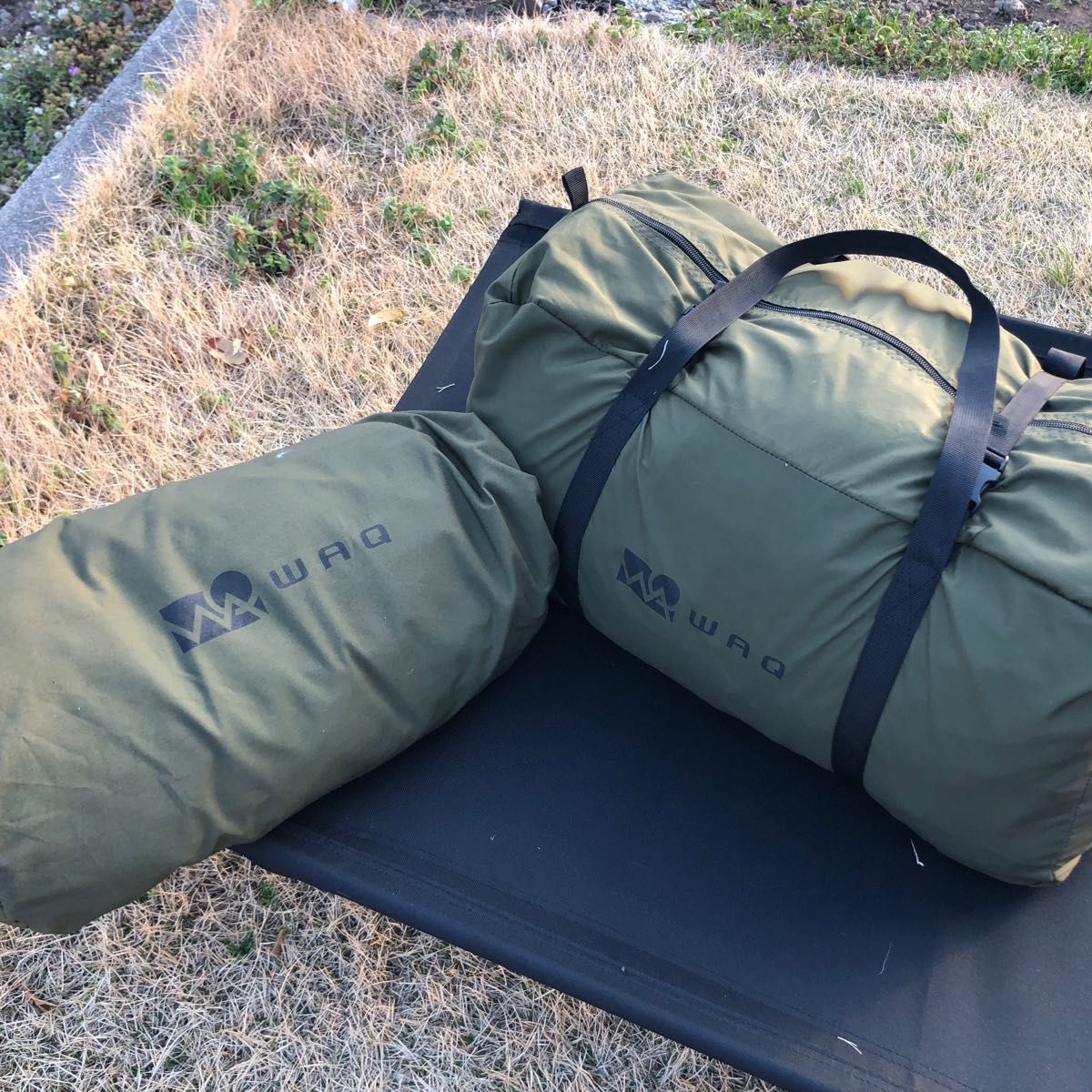 WAQ Alpha T/C SOLO DX オリーブ色 人気品薄 フロントウォール WAQ Alpha T/C SOLO DX オリーブ色 人気品薄 フロントウォール