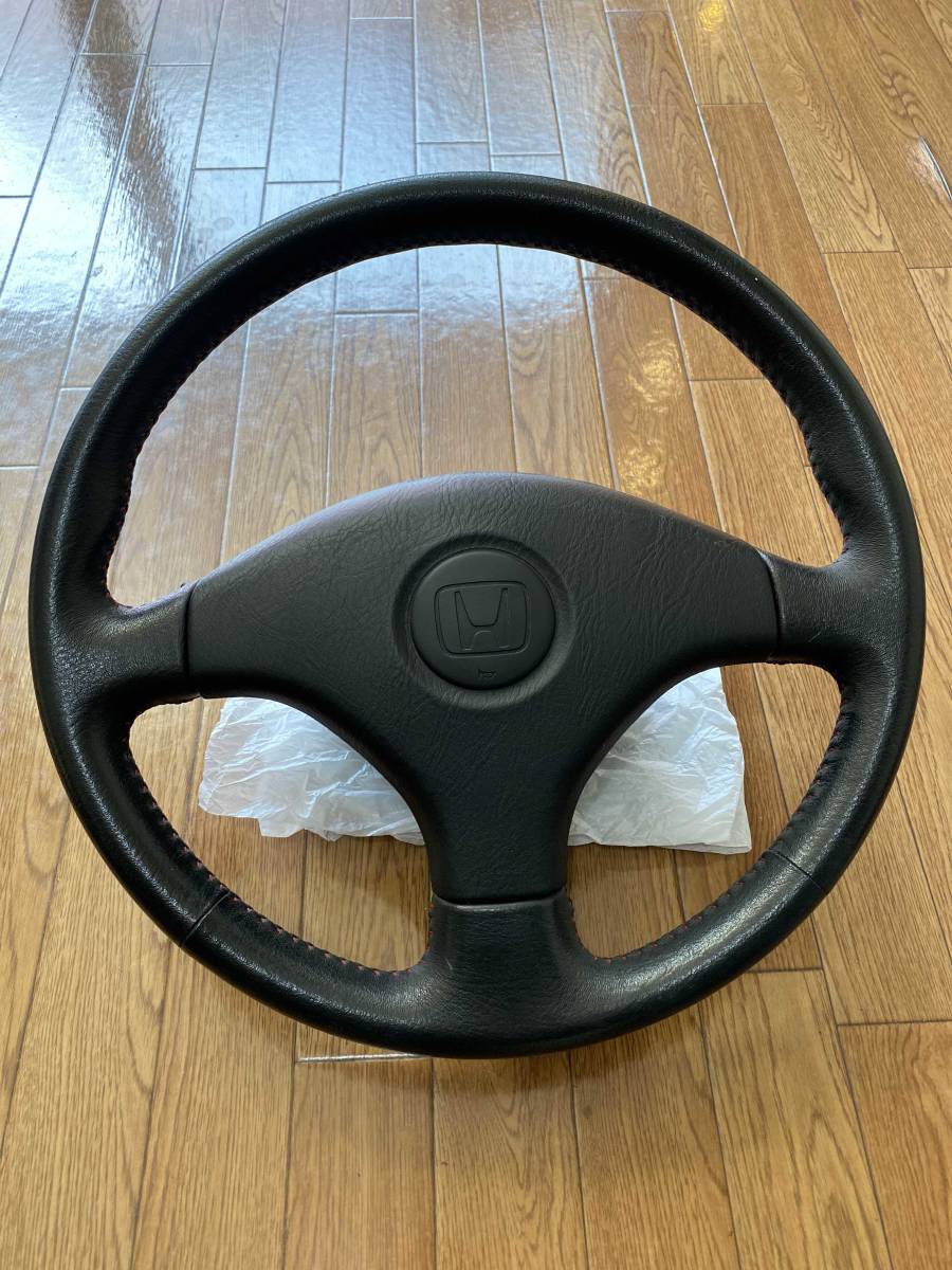 EK4シビックSiRホンダ純正本革ステアリングホイール EK2 EK3 EK4 EK9