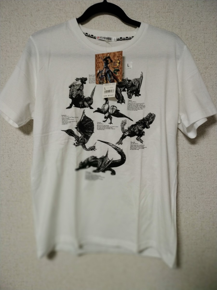 UNIQLO 半袖Tシャツ モンハンコラボ カジュアル L - Tシャツ