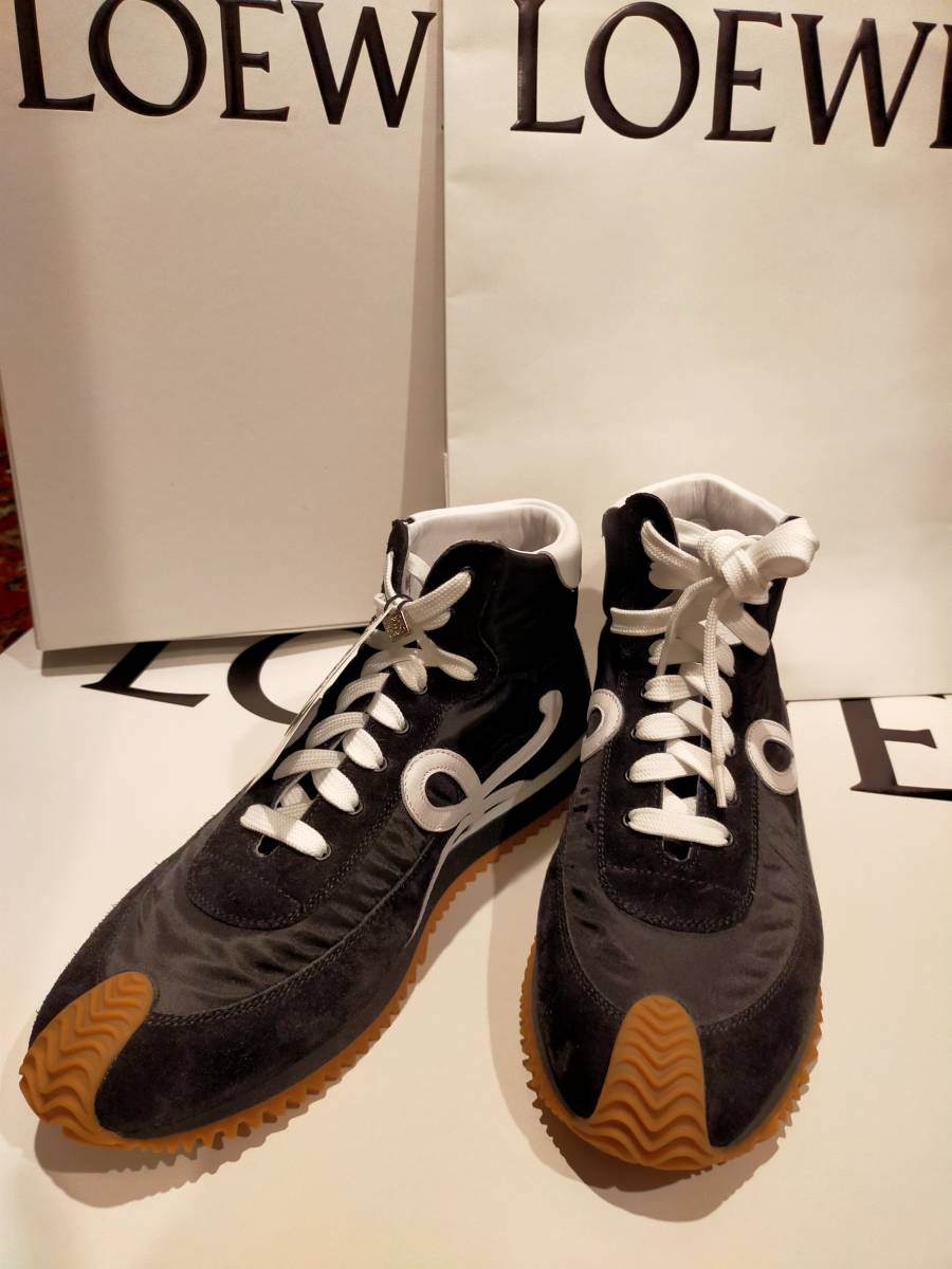 LOEWE ロエベ 未使用タグ付き ハイカットスニーカー フローランナー