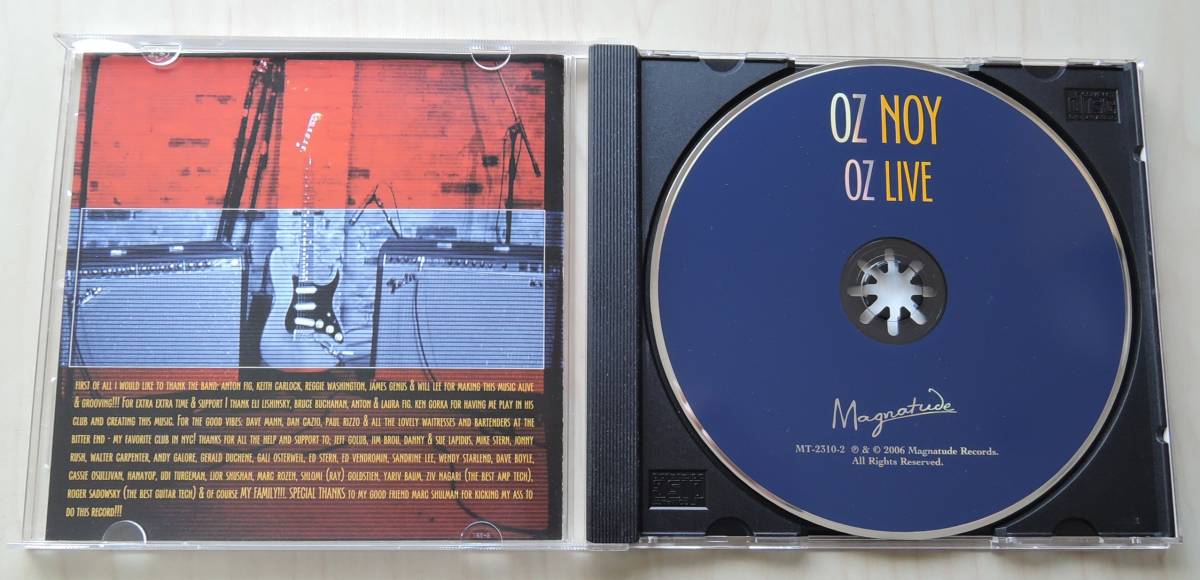 CD★ OZ NOY ★ OZ LIVE ★ 輸入盤 ★_画像3