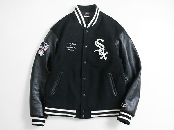 Bristol ◇MLB TOUR STADIUM JACKET スタジャン 黒 M 裏キルティング