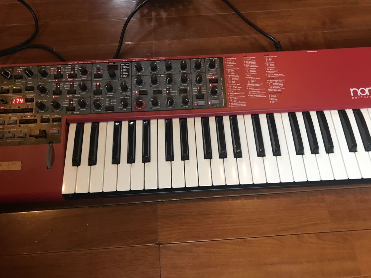 低価HOT ヤフオク! - Nord Lead 4 (CLAVIA)動作品 純正ソフトケース